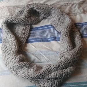 NWT loft grey infinity scarf